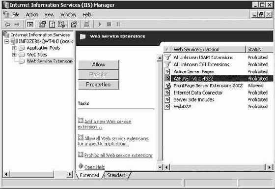 Конфигурирование и настройка Microsoft ASP.NET