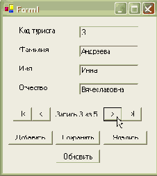 Технология Microsoft ADO.NET