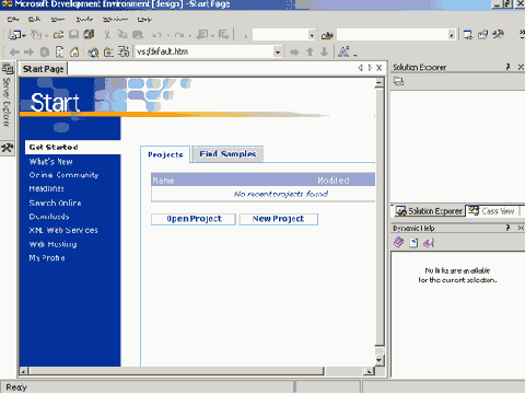    Visual Studio.Net